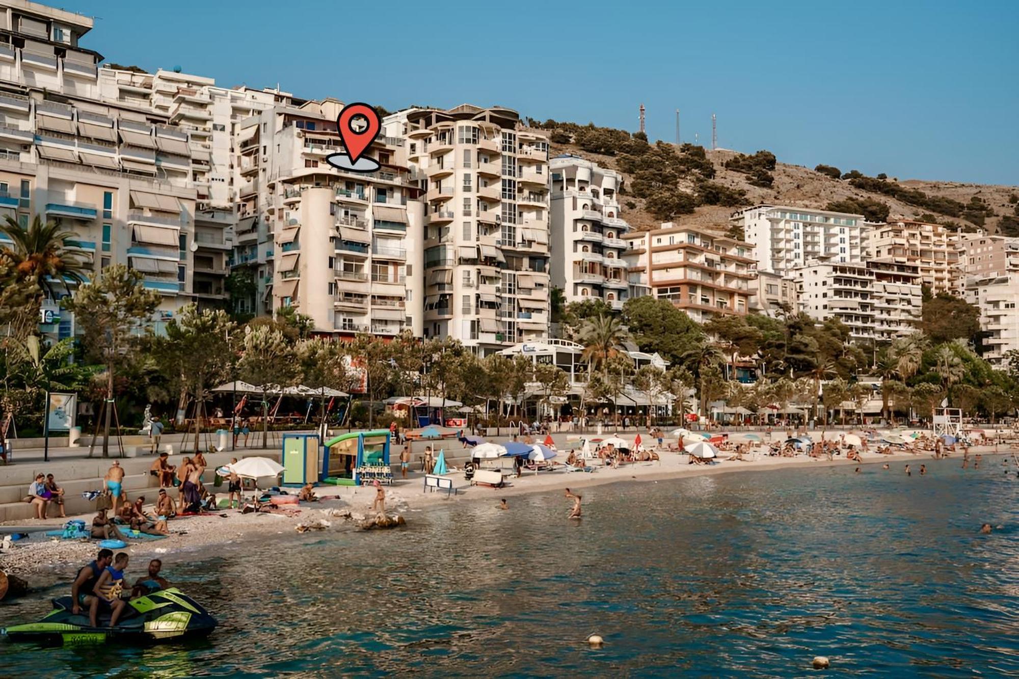 Sea Breeze Apartment Sarandë Exterior foto